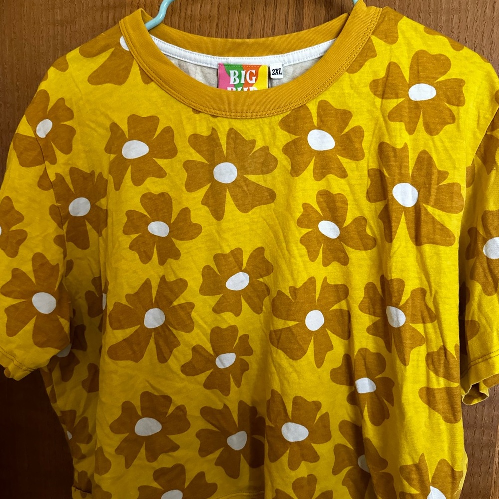 Yellow Floral T-Shirt